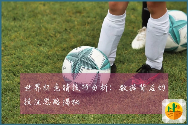 世界杯竞猜技巧分析：数据背后的投注思路揭秘