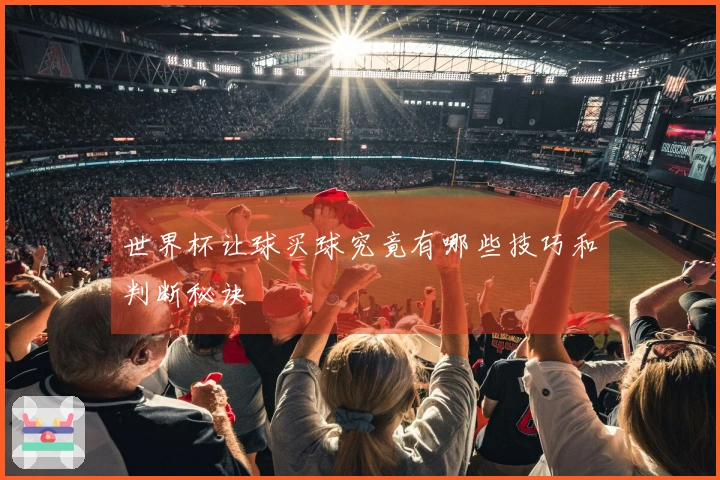 世界杯让球买球究竟有哪些技巧和判断秘诀