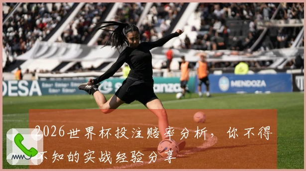 2026世界杯投注赔率分析，你不得不知的实战经验分享